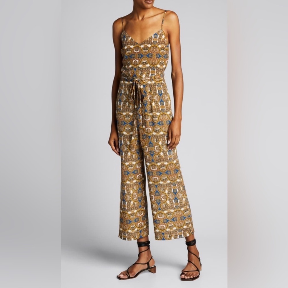 L’agence Jaelyn Camisole Silk Jumpsuit Size 8